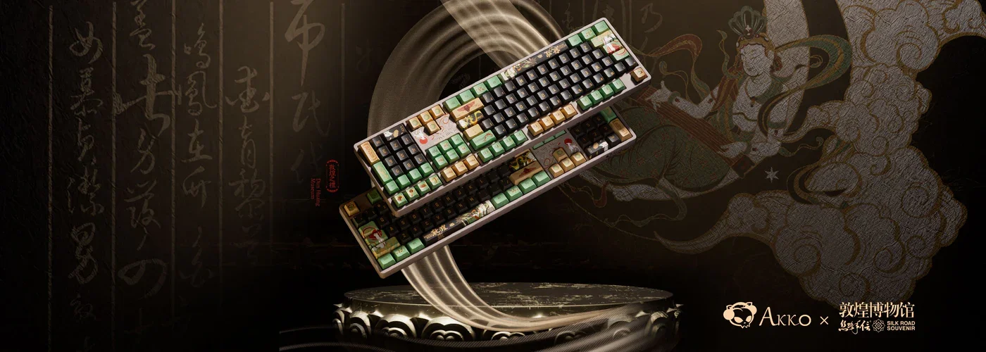 Bàn phím AKKO 5108B Plus Dunhuang (RGB / Hotswap / Piano Pro SW/ Multi-mode)
