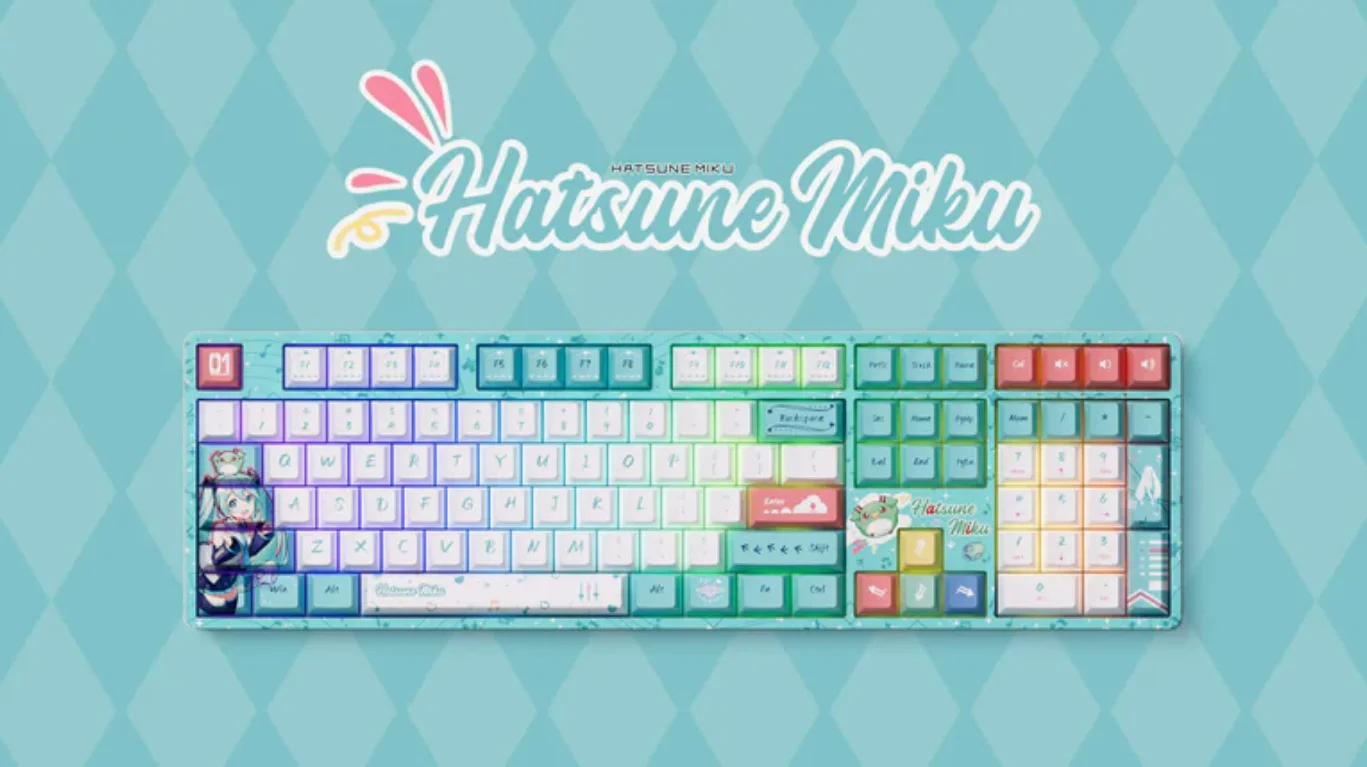Bàn phím cơ AKKO 5108B Plus Hatsune Miku Akko Piano Pro Switch