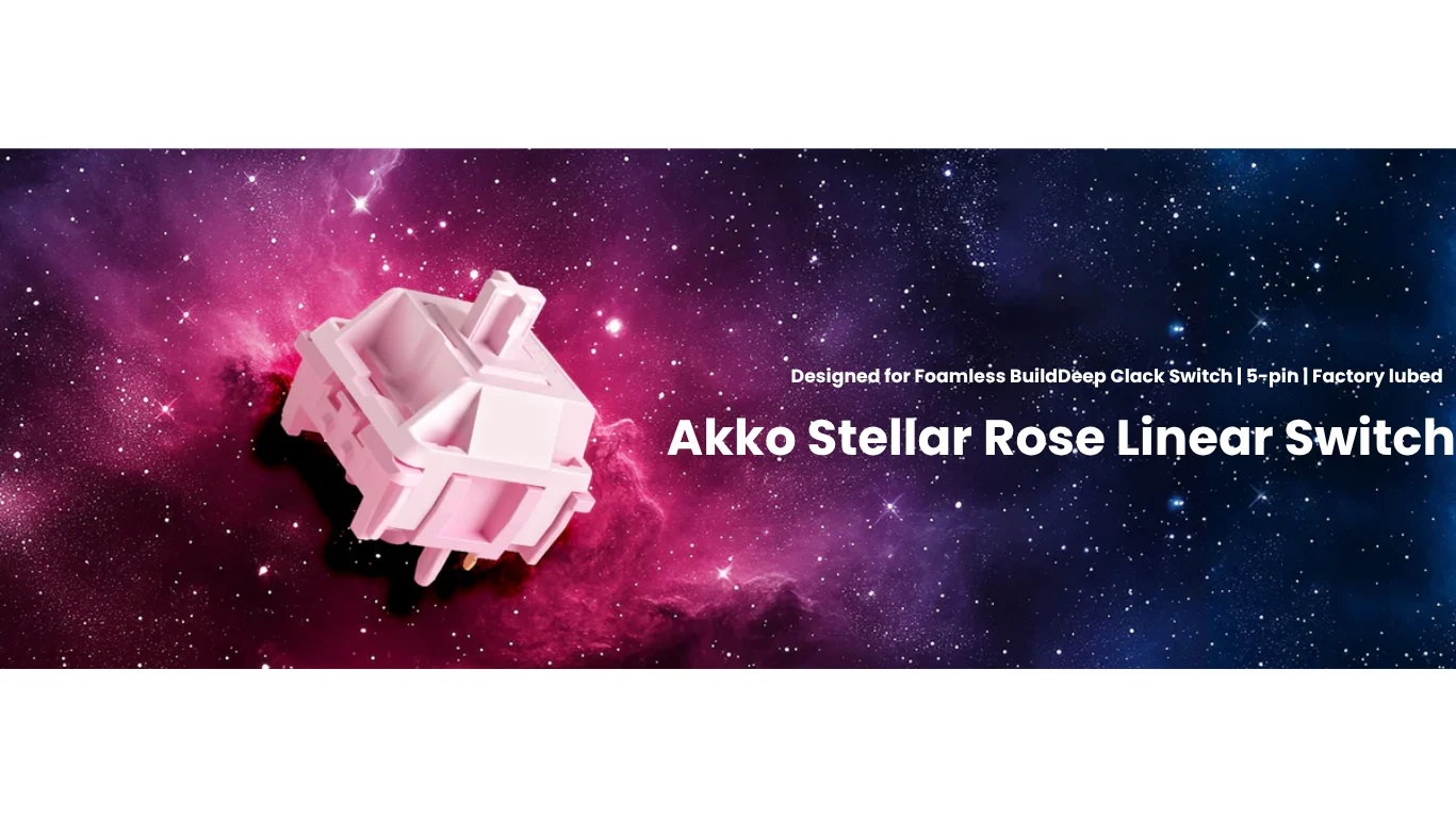 AKKO Switch Stellar Rose