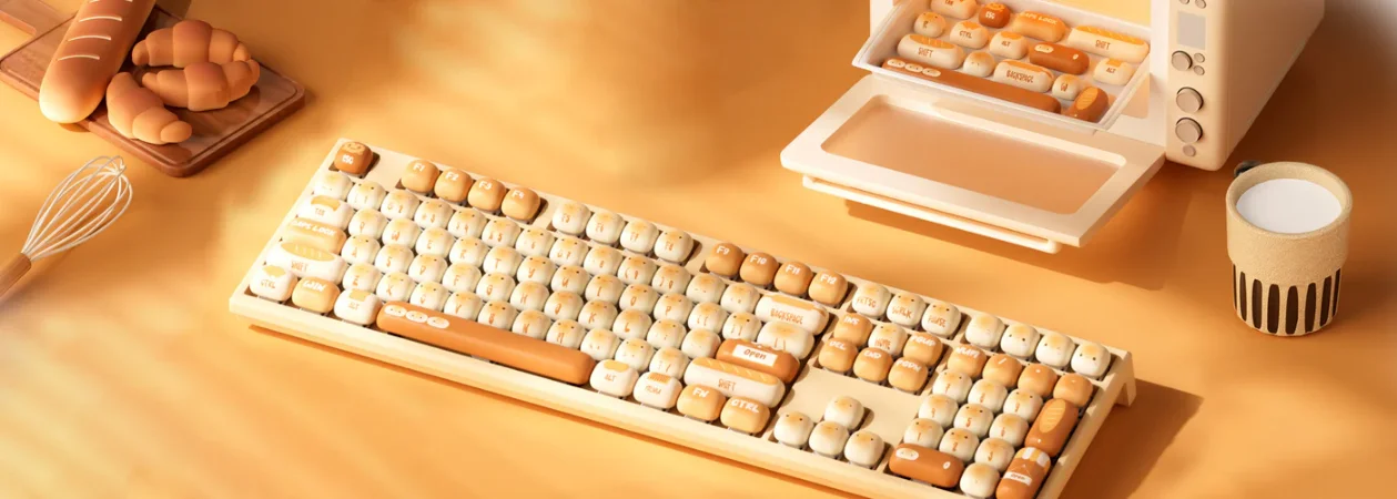 Bàn phím MonsGeek MG108B Bun Wonderland (RGB / Hotswap / Piano Pro SW/ Multi-mode)