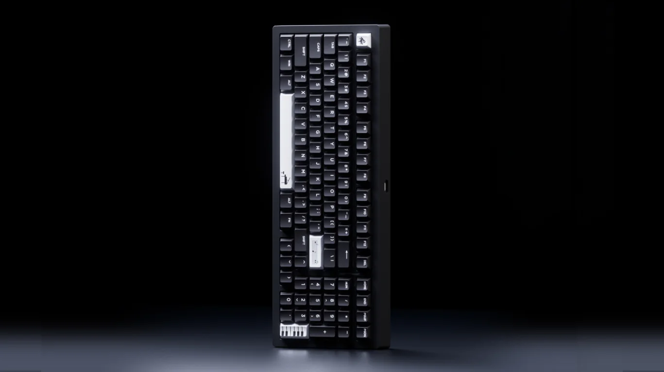 Bàn phím cơ MonsGeek M2 V5 VIA Black Piano Themed
