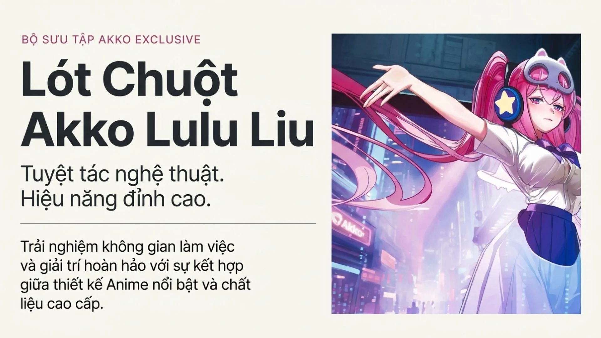 Bàn di AKKO Lulu Liu
