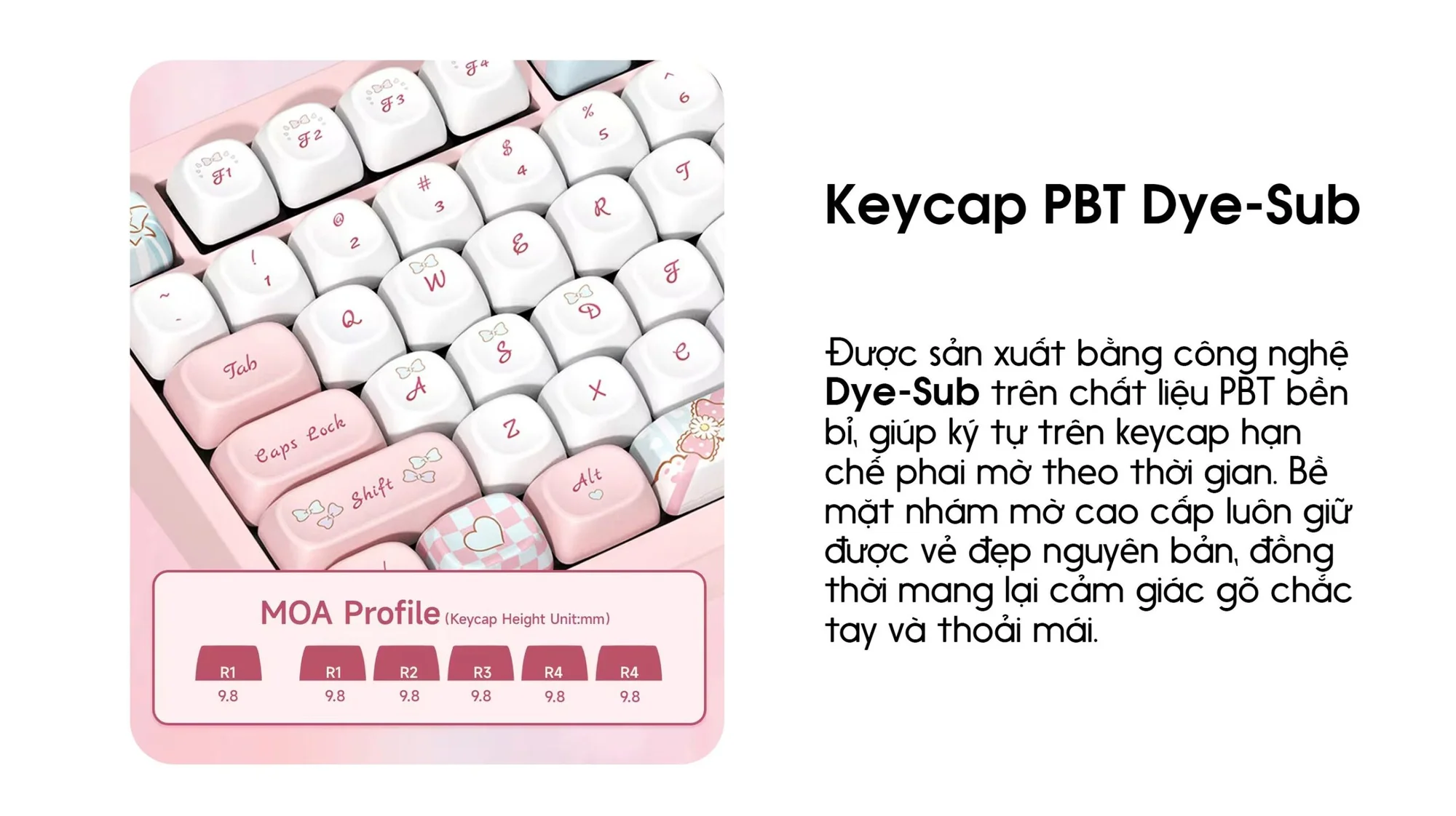 Bàn phím cơ AKKO 5075 V5 Piano Sweet