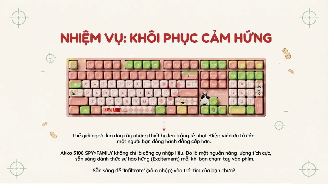 Bàn phím AKKO 5108B Plus SPY×FAMILY