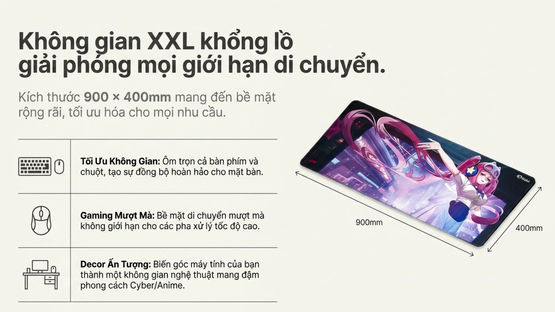 Bàn di AKKO Lulu Liu