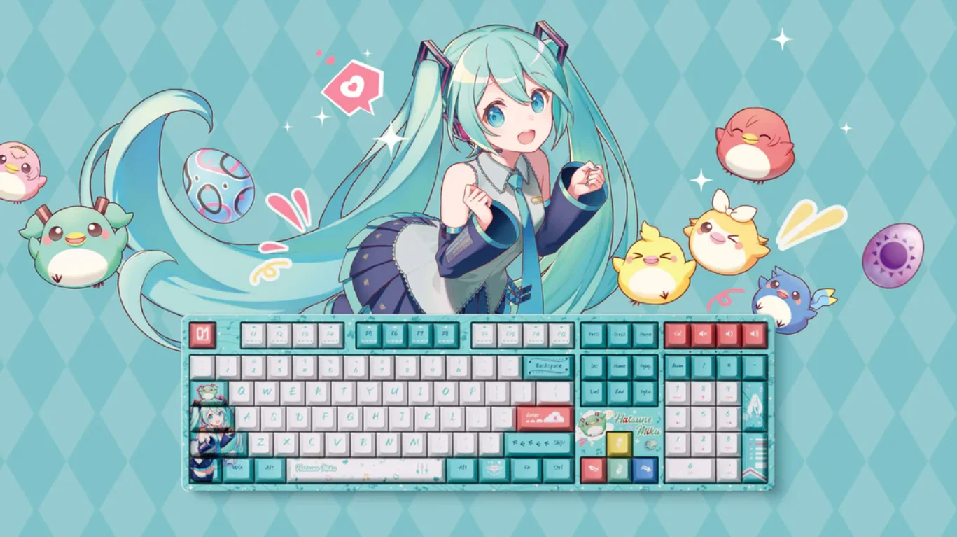 Bàn phím cơ AKKO 5108B Plus Hatsune Miku Akko Piano Pro Switch