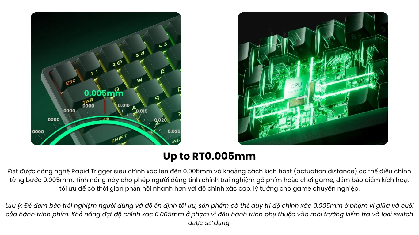 Bàn phím cơ MonsGeek FUN68 HE White Glare Magnetic switch