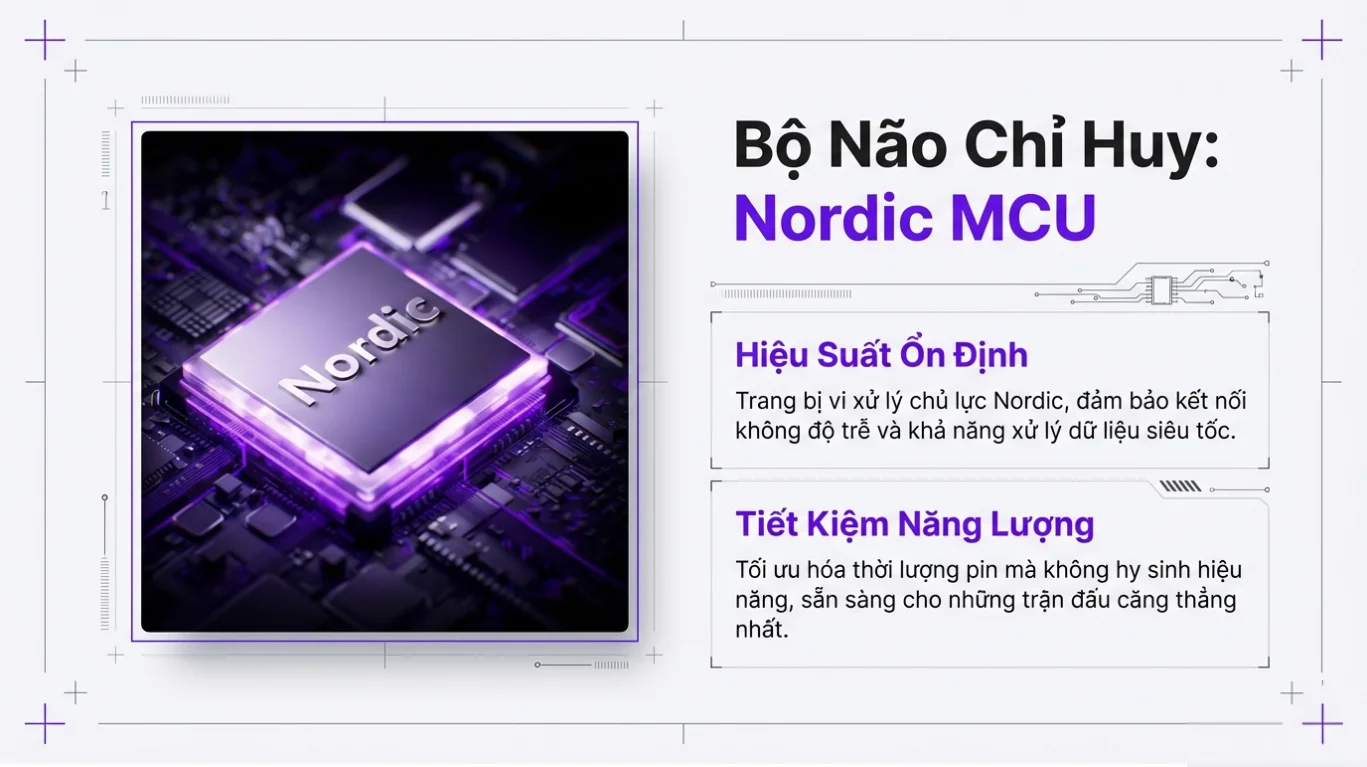 Chuột Không dây Gaming Akko Nest Tri-mode Black