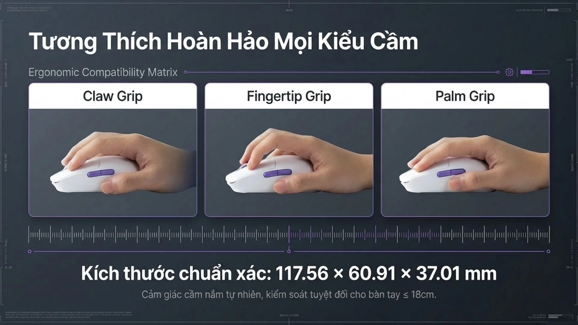 Chuột Không dây Gaming Akko Dash Pro Black