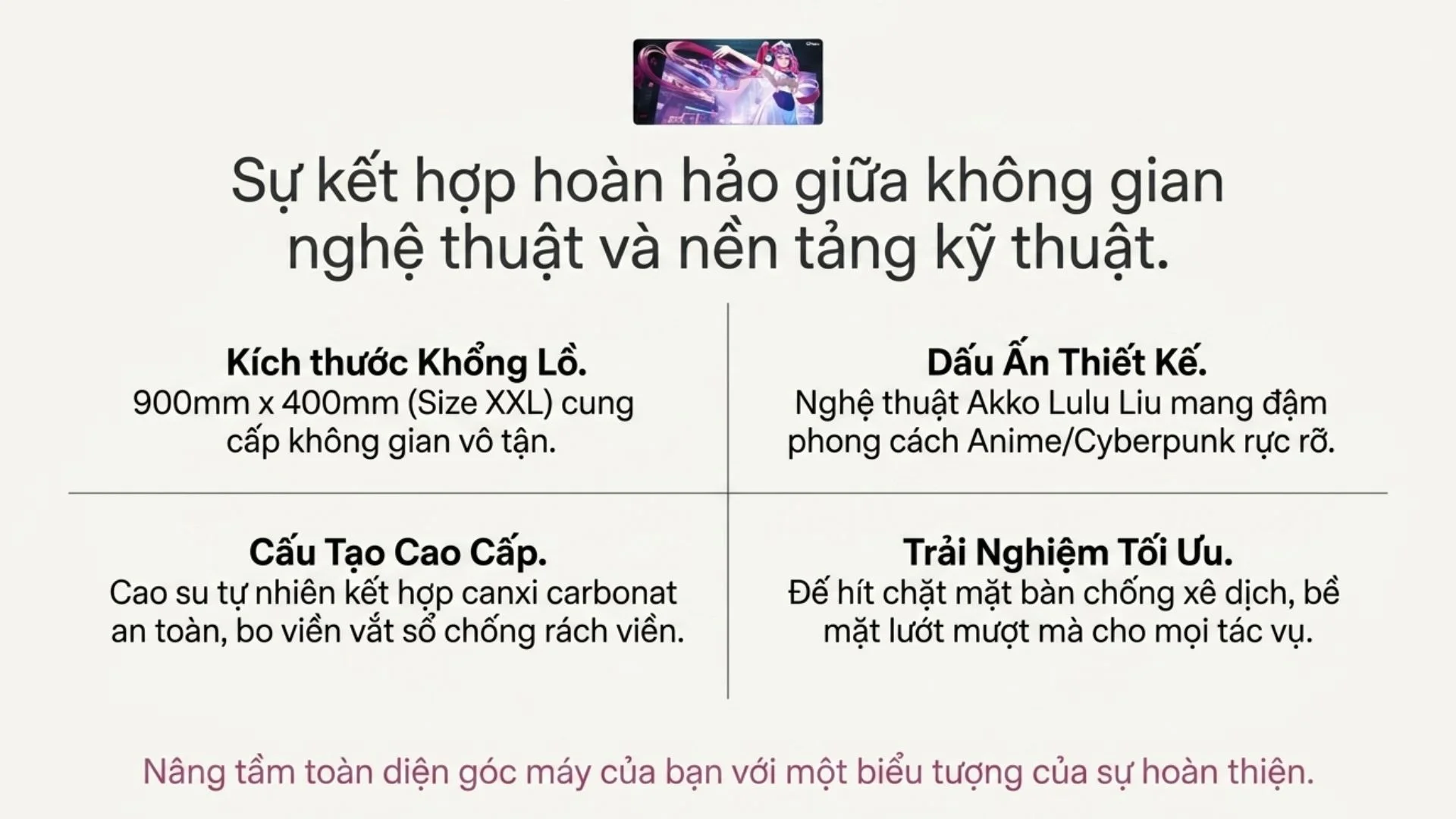 Bàn di AKKO Lulu Liu