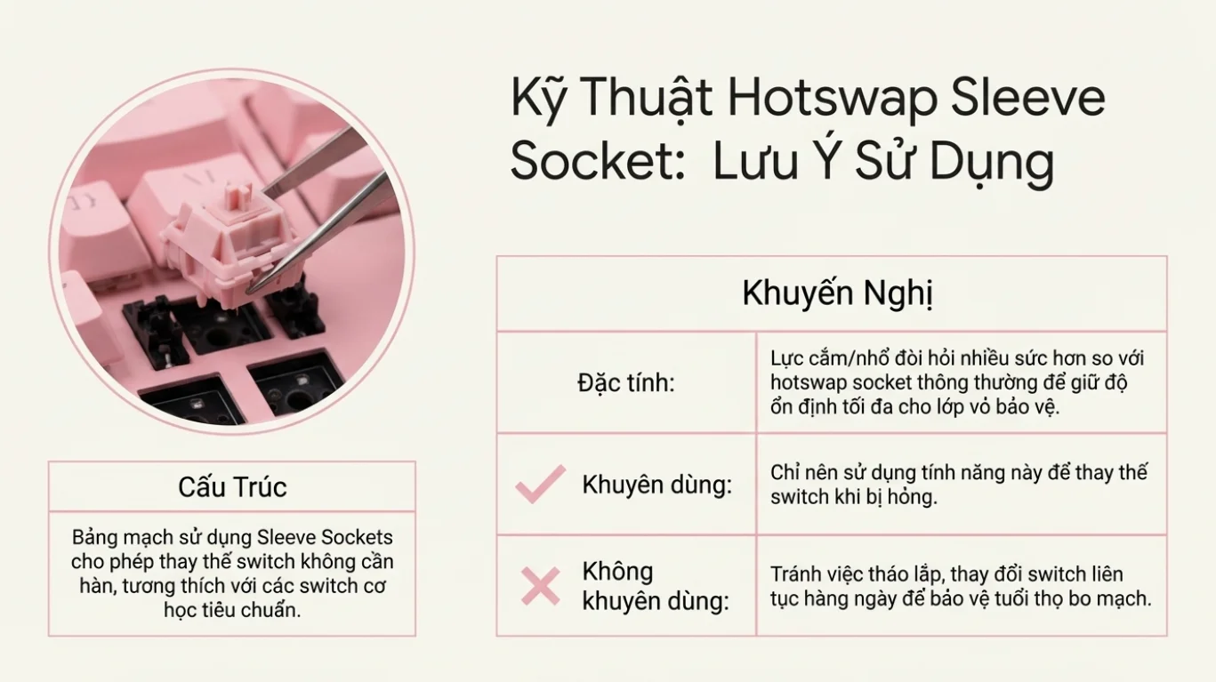 Bàn phím AKKO 3108RF V3 POCO LAMB (Hotswap/USB Type-C/Wireless/No Led)