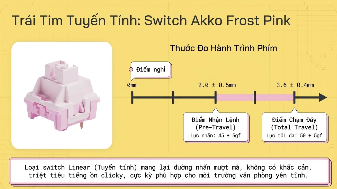 Bàn phím AKKO 3108RF V3 POCO DUCK (Hotswap/USB Type-C/Wireless/No Led)