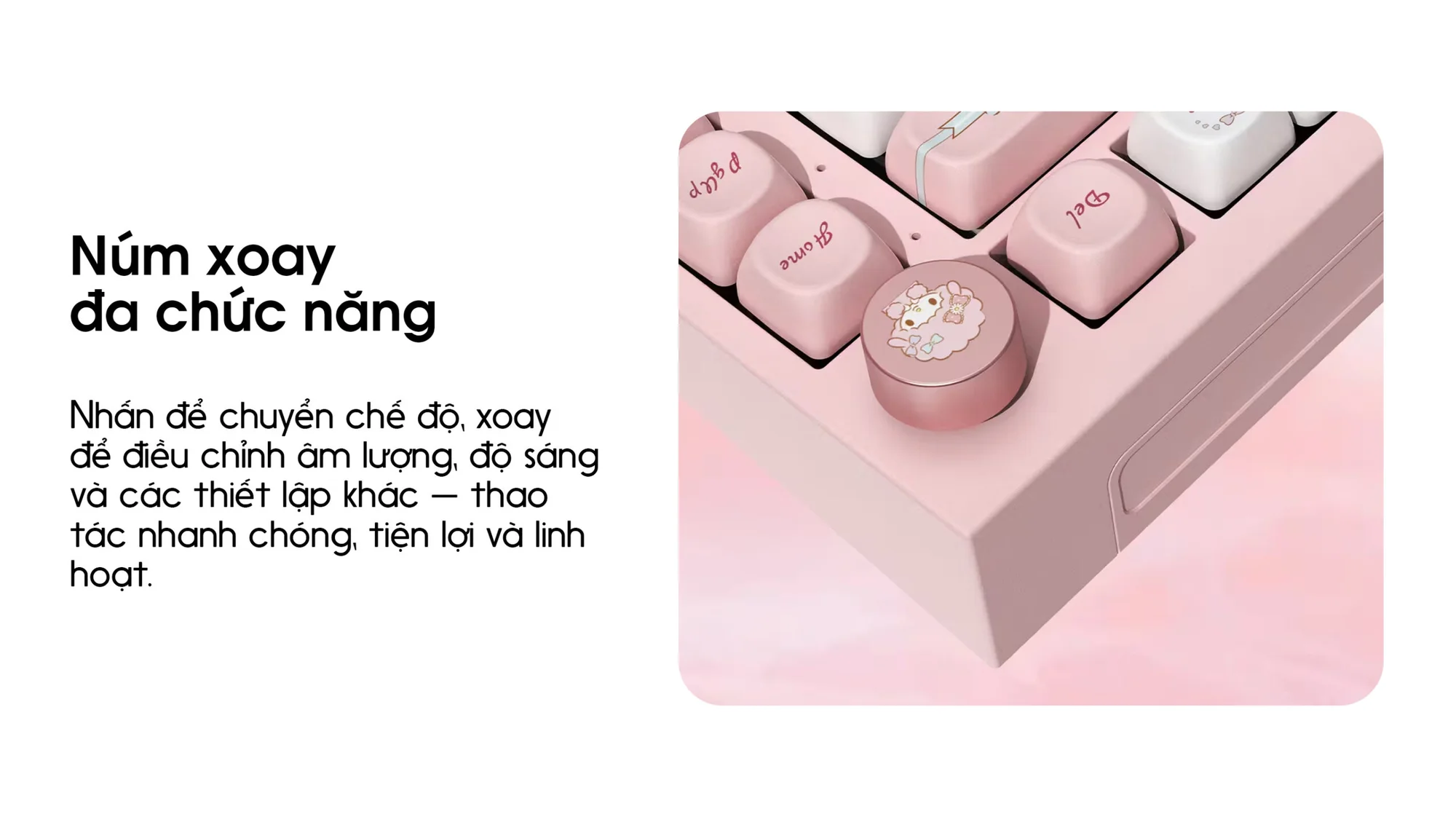 Bàn phím cơ AKKO 5075 V5 Piano Sweet