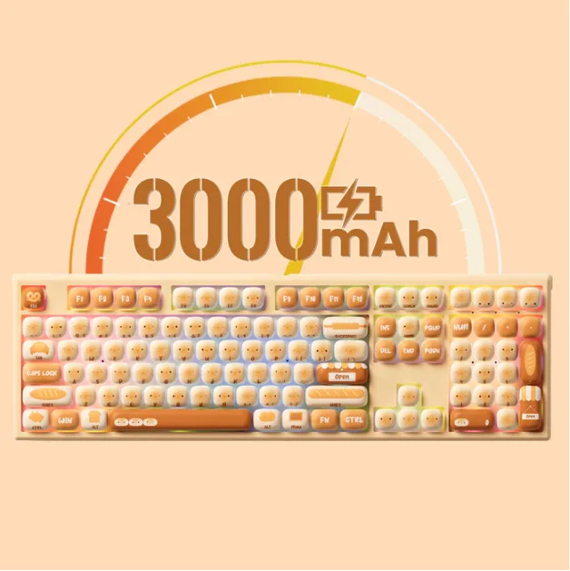 Bàn phím MonsGeek MG108B Bun Wonderland (RGB / Hotswap / Piano Pro SW/ Multi-mode)