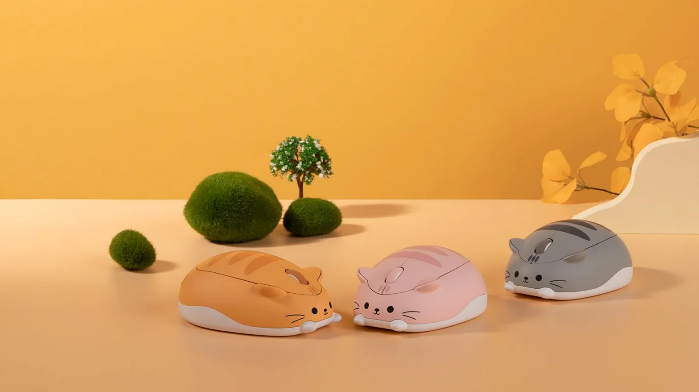 Chuột không dây Akko Cat Theme Mouse- Gary MIMO
