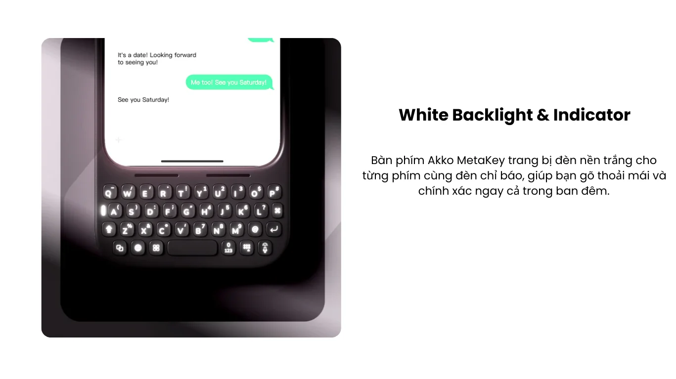 Akko MetaKey (For Iphone 17 Pro Max) Space Black | Cosmic Orange | Pink | Sky Blue | Lavender | Sage | Cloud White