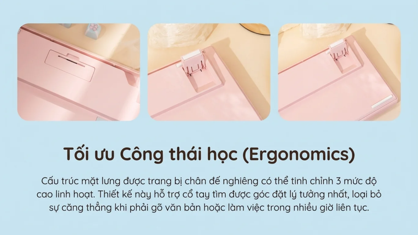 Bàn phím AKKO 3108RF V3 Piano Sweet (Hotswap/USB Type-C/Wireless/No Led)