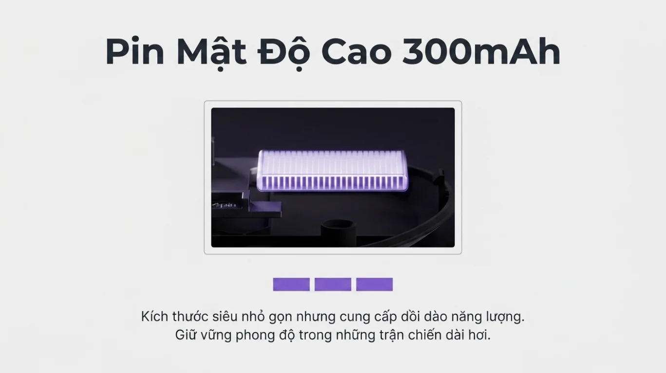 Chuột Không dây Gaming Akko Dash V9 Max Black