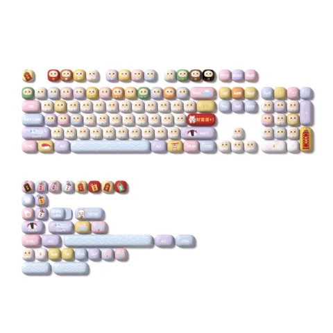 AKKO Keycap set – Good Luck Charm (PBT Dye-subbed / MOG profile / 139 nút)