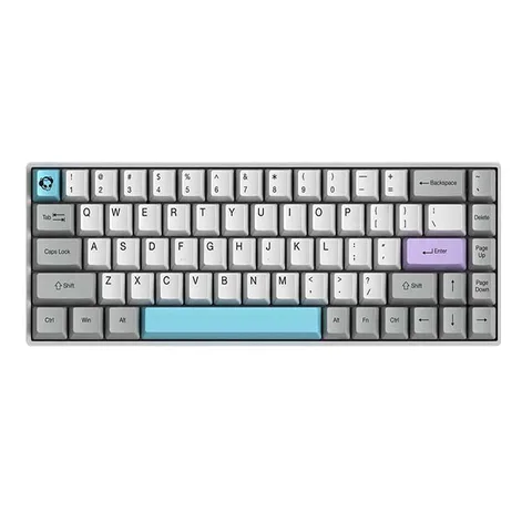 Bàn phím cơ Akko 3068 Silent – Bluetooth 5.0 – Led trắng (Gateron switch)