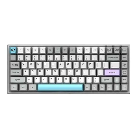 Bàn phím cơ Akko 3084 Silent – Bluetooth 5.0 – Led trắng ( Gateron switch)