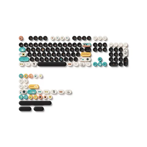 Nút bàn phím Akko BottleCap Keycaps – Punk Cat