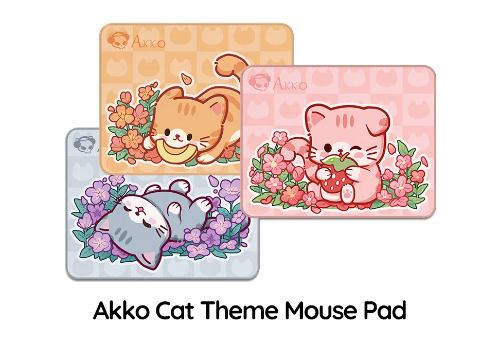 Bàn di Akko Cat Orange KATE/Gary MIMO/ANGIE