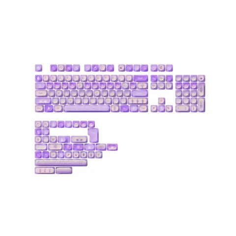 Akko Swan Sonata Keycap set (PBT Dye-subbed / MOA profile / 140 nút)