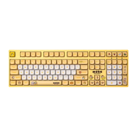 Bàn phím AKKO 3108RF V3 POCO DUCK (Hotswap/USB Type-C/Wireless/No Led)