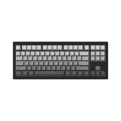 Bàn phím AKKO 5087 V3 Black&Gray Gradient (Bluetooth5.0/2.4GHz/USB Type-C/Hotswap/Switch Akko Botany)