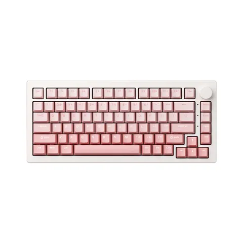 Bàn phím cơ AKKO 5075 V3 White&Pink Gradient