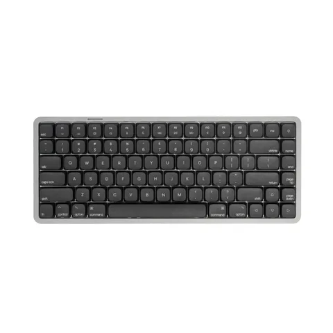 Bàn phím cơ AKKO Air 01 Ink Black (Khung nhôm/ Hotswap/Bluetooth5.0-2.4GHz-USB TypeC)