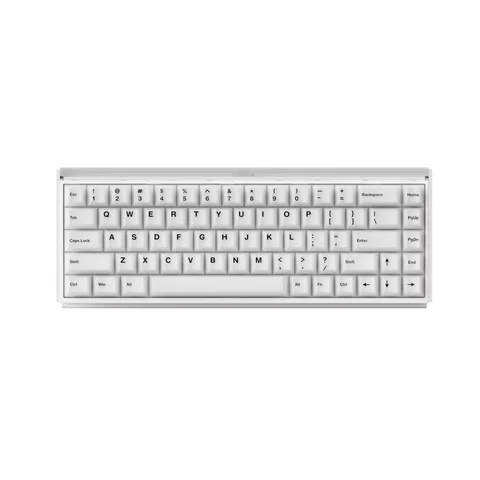 Bàn phím cơ AKKO Ray68 Misty White