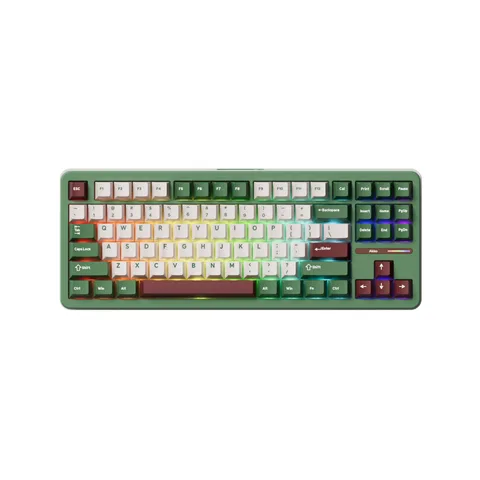 Bàn phím cơ AKKO TAC87 Red Bean Stellar Rose Switch - 3 Mode