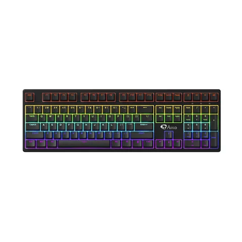 Bàn phím cơ Akko 3108 SR Black Shine-Through