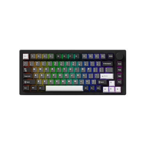 Bàn phím cơ MonsGeek M1 V5 Black&Silver Mirror Switch