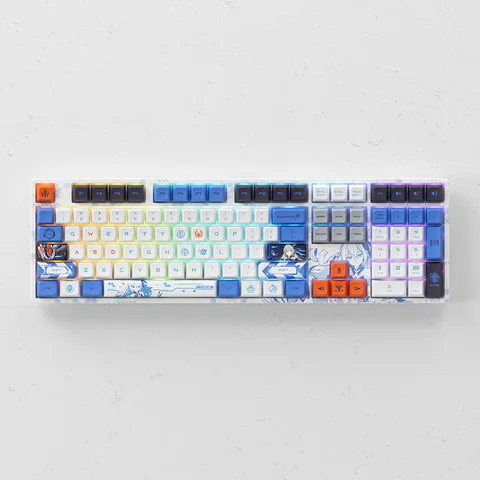 Bàn phím cơ AKKO 5108S Honkai Impact 3rd – Bronya Zaychik (Hotswap / RGB / Foam tiêu âm / AKKO CS Jelly Switch)
