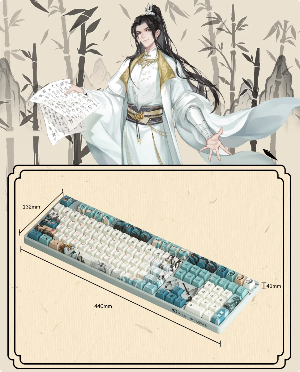 Bàn phím AKKO 5108 SE Joy of Life (RGB / Hotswap / Piano Pro sw)