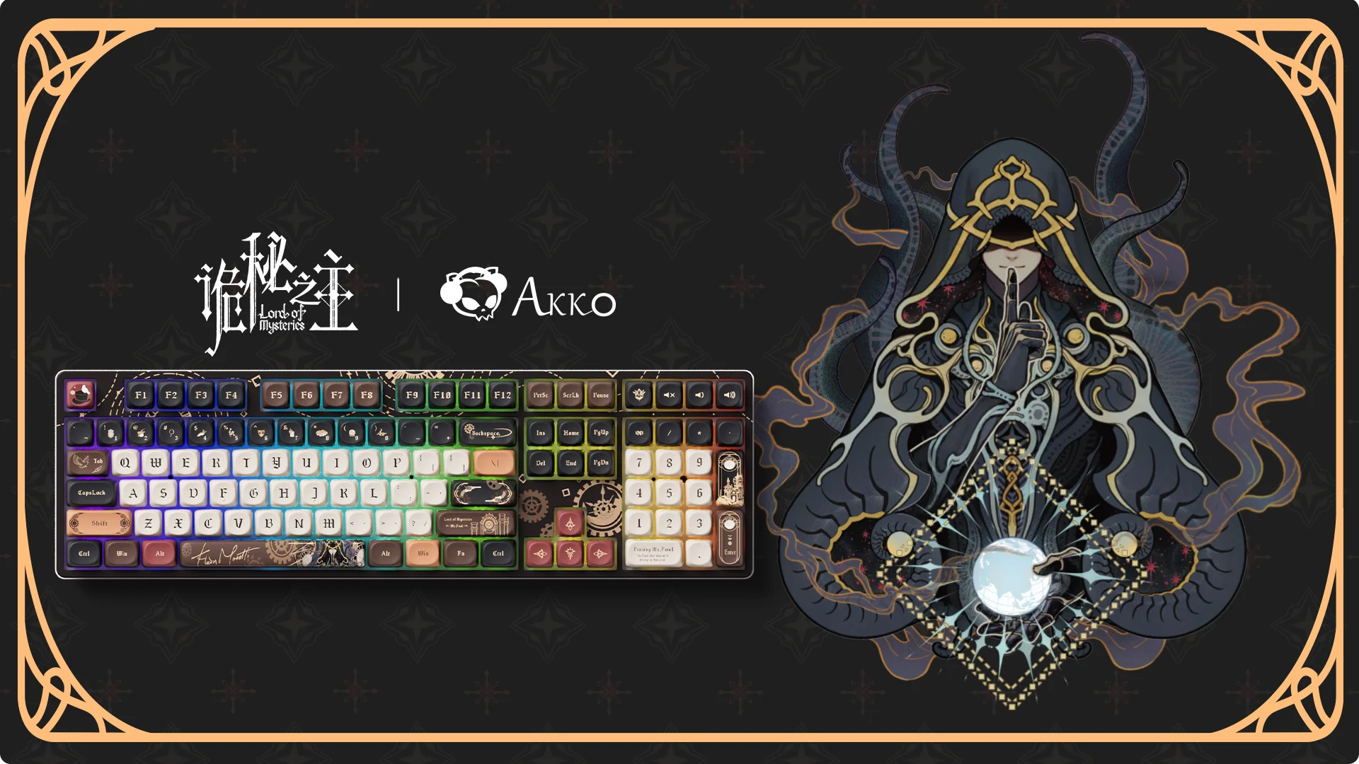 Bàn Phím AKKO 5108B Plus Lord of Mysteries (RGB / Hotswap / Piano Pro SW/ Multi-mode)