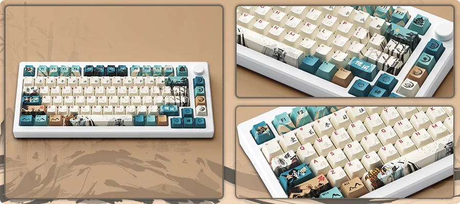 Bàn phím cơ AKKO MOD 007B HE PC Joy of Life (Hotswap,RGB / USB Type C 8K Hz/ Magnetic Switch / Rapid Trigger)