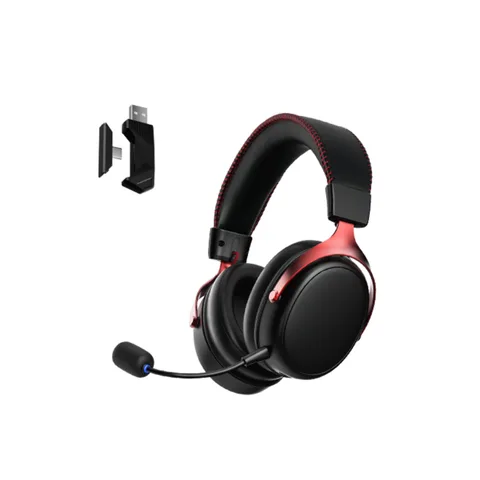 Tai nghe gaming Akko Verge S9 Ultra Black Red ( Kết Nối Quad – Mode)