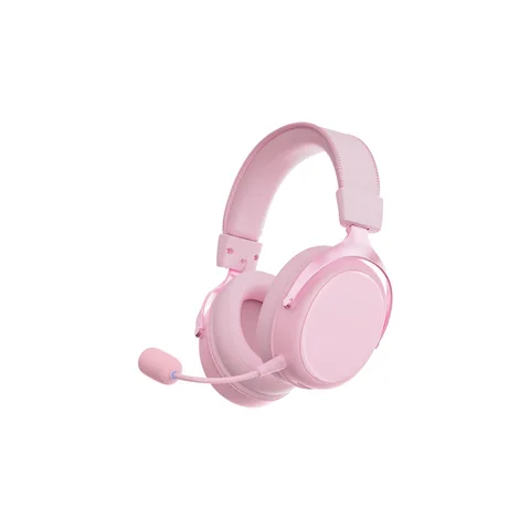 Tai nghe gaming Akko Verge S9 Ultra Pink (Kết Nối Quad – Mode)