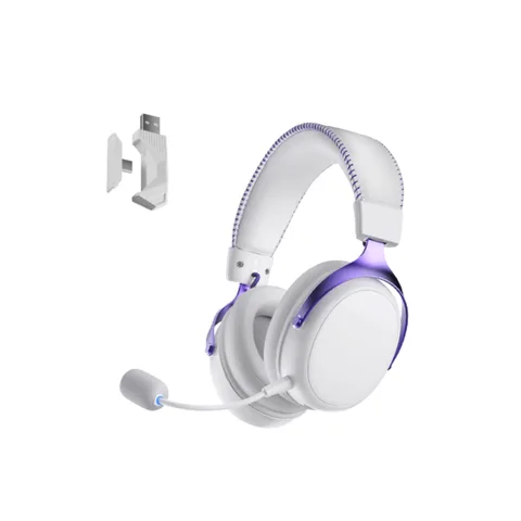 Tai nghe gaming Akko Verge S9 Ultra White ( Kết Nối Quad – Mode)