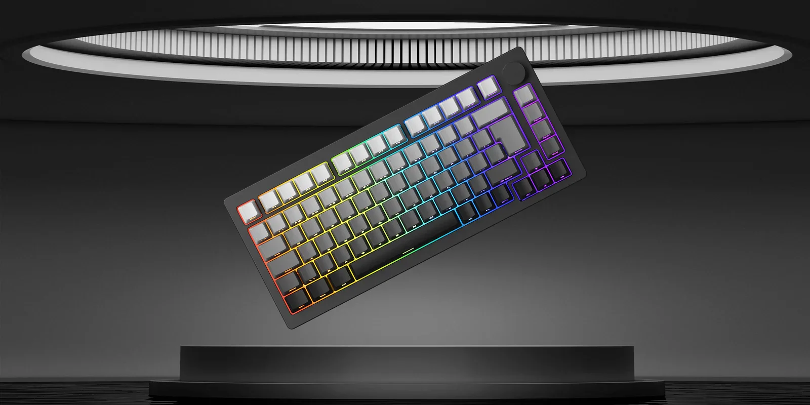 Bàn phím MonsGeek M1W HE-SP V3 Dark Night (Magnetic Switches – 8K Hz Polling Rate Wired USB-C – Multi mode)