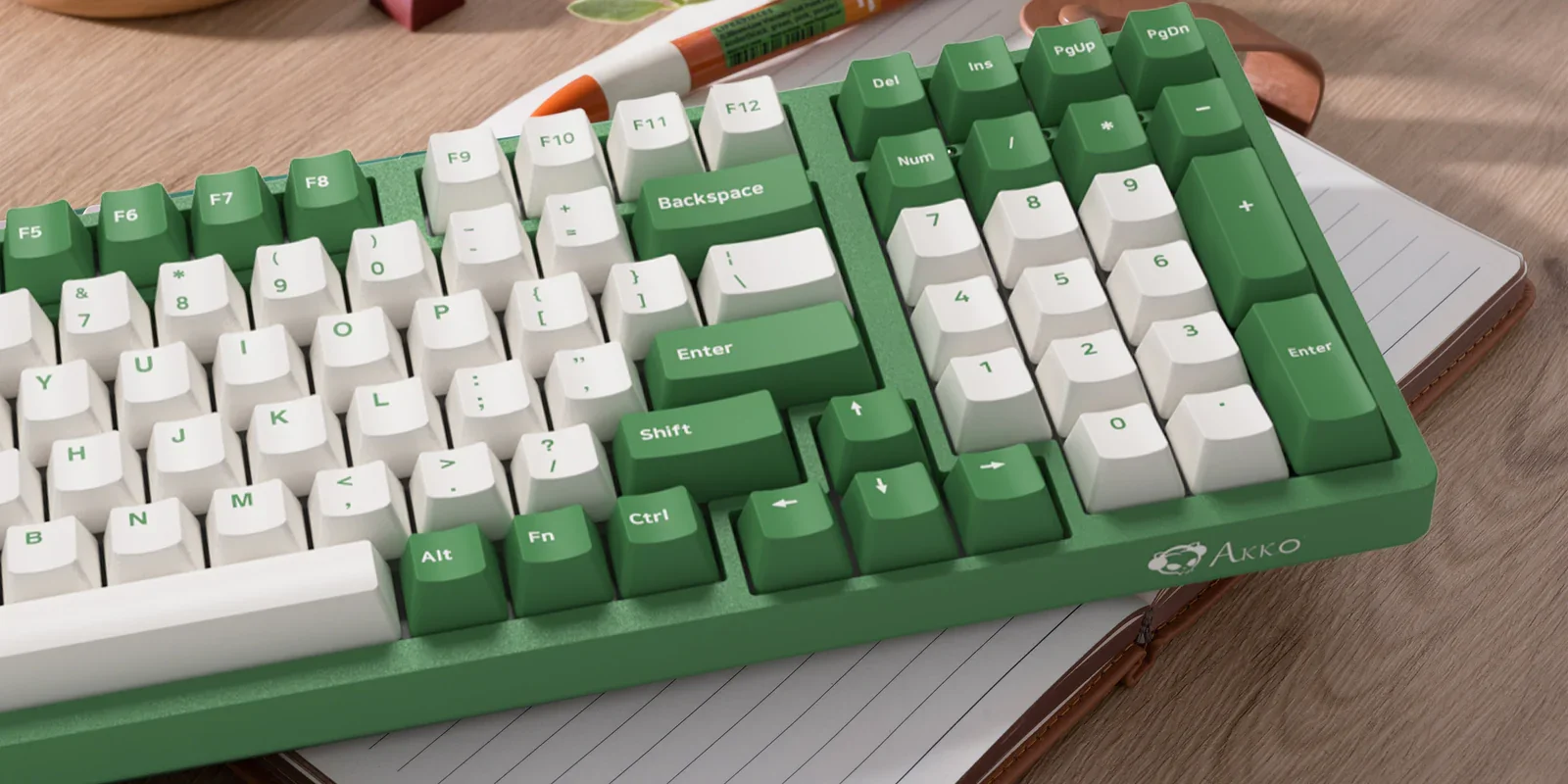 Bàn Phím cơ AKKO 3098B Plus Matcha Red Bean Akko Piano Pro