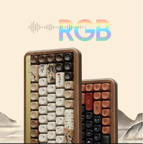 Bàn phím cơ AKKO MU01 Autumn (Hotswap,RGB / Multi-Modes/ Akko X TTC Demon Switch)