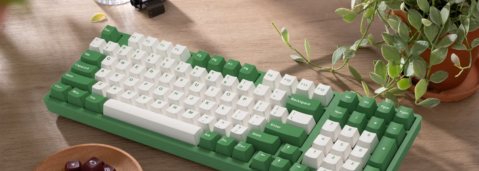 Bàn Phím cơ AKKO 3098B Plus Matcha Red Bean Akko Piano Pro