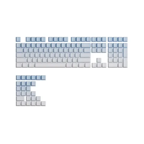Veekos Blue Gradient Keycaps (PBT Double-Shot / Cherry profile / 135 nút)
