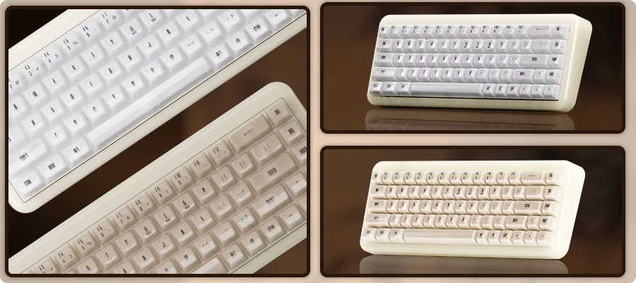 Bàn phím AKKO YU01 White Jade (RGB / Hotswap / Piano Pro SW/ Multi-mode)