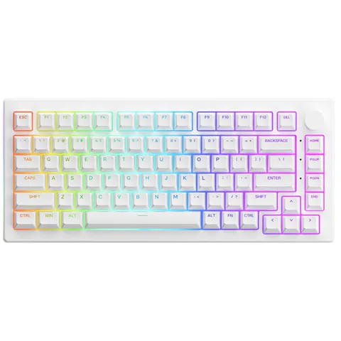 AKKO 5075B Plus White (Multi-modes / RGB / Gasket mount)